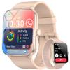 Blackview 2026 Fitness Tracker (Answer/Make Calls), Smart Watch for Men and Women with Heart Rate/SpO2/Sleep Monitor/2 Straps, 100+ Sports Modes, IP68 Waterproof Activity Tracker for Android/iPhone view 1