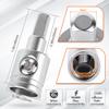 Dufray 2PCS Heavy-Duty Car Stereo Audio Wire Reducer - 0 Gauge to 4 Gauge for Amp Input Reducer Adapter, AWG Pin Power & Ground Connection Copper with Nickel Plated view 3