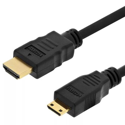 Marg HDMI Cable to HDTV HD TV Audio Video AV Cord Lead for Zoom Q2HD Q2 HD Handy Video Audio Camcorder Recorder