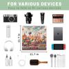 Amusement Park Scenery Camera Wrap Magic Self-Adhesive Cloth Camera Protective Wrap Anti-Scratch Lens Protective Wrap Pouche for DSLR/Camera Lens/Phone/Accessories view 3