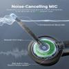 JIAMQISHI Wireless Headset with AI Noise Cancelling Microphone Bluetooth Headset - Bluetooth V5.2 Headphones with USB Dongle & Mic Mute for Computer/Laptop/PC/iPhone/Android/Cell Phones/Zoom-Green view 3