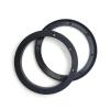 Arwrilt 2 PCS Car Speaker Spacer Adaptor Ring, 6.5" Door Speaker Mounting Gasket, ABS Speaker Spacers, Shockproof Audio Modified Tool Accessories, Universal for Most Cars (Black) view 1