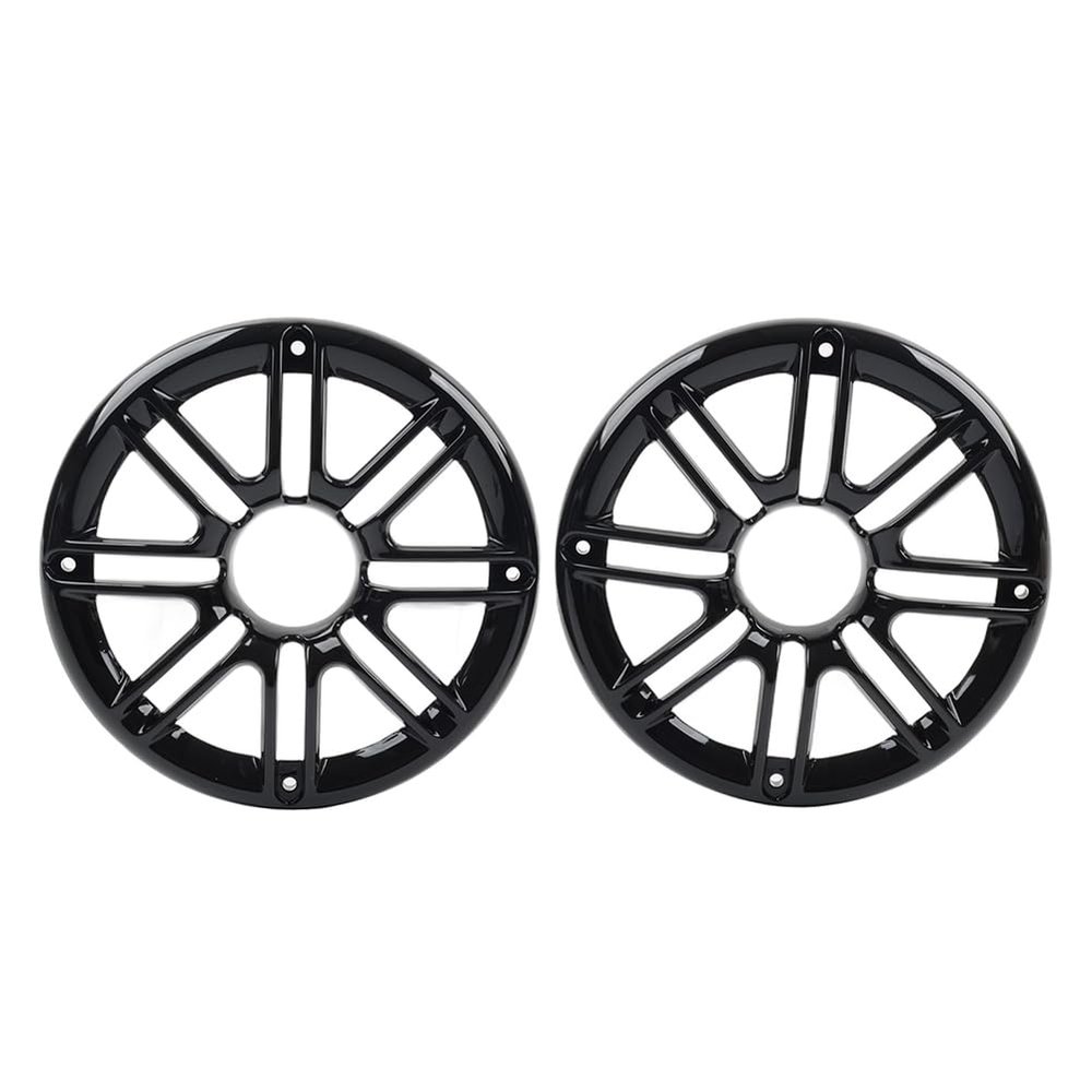 Cninba13 Motorbike Rear Speaker Cover Grill Fairing Trim For Harley FLHTCU/L, FLHTCLTC 2014-2023 ABS Glossy Black