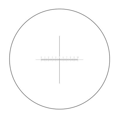 Microscope Kit Optical Glass Cross Ruler Net for Biogolical Microscope 23.2mm Diameter 19mm Microscope Lens Adapters(MS-1-HK5)