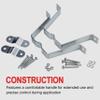 2 Pack 4 Heavy-Duty Wall Mount Pair with Brackets & Lag Bolts for TV Antenna Mast view 3