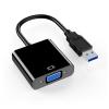 BAIMOQI USB to VGA Converter Cable USB3.0 Adapter for PC and Laptops with 1920x1080 Display Capability Insert and Play view 1