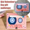 Voice Recording Cassette Tape Gift - Valentines Cassette Recorder, Valentine's Day Customizable Sound Greeting Card, 30/60/300 Seconds Message Recorder, Sound Greeting Card for Couple (Pink) view 4