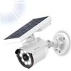OOSSXX Solar Powered Outdoor Wireless Simulated Cameras Fake Camera Wire Free Solar Motion Light Motion Sensor Floodlights Spotlight view 1