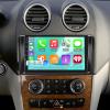 [2G+64G] Radio for Mercedes Benz W164 X164 ML350 ML500 ML280 GL320 GL350 GL450 2005-2011 GL ML Class, Android 9 inch Touch Screen Car Stereo, Carplay/Android Auto/EQ Audio/1080P/SWC/Bluetooth view 1