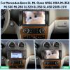[2G+64G] Radio for Mercedes Benz W164 X164 ML350 ML500 ML280 GL320 GL350 GL450 2005-2011 GL ML Class, Android 9 inch Touch Screen Car Stereo, Carplay/Android Auto/EQ Audio/1080P/SWC/Bluetooth view 2
