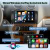[2G+64G] Radio for Mercedes Benz W164 X164 ML350 ML500 ML280 GL320 GL350 GL450 2005-2011 GL ML Class, Android 9 inch Touch Screen Car Stereo, Carplay/Android Auto/EQ Audio/1080P/SWC/Bluetooth view 4