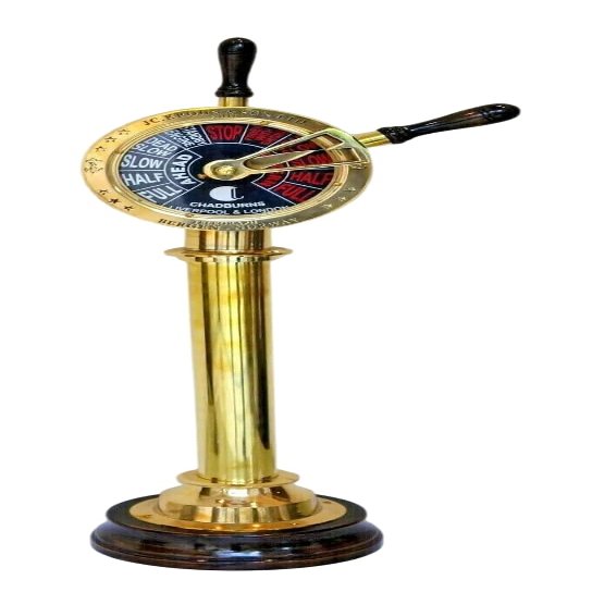 Vintage Nautical Marine Brass Telegraph Ship Engine Room Beautiful x Mas Gift.