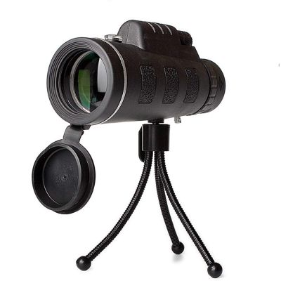 Monocular Telescope, HD Binoculars 40X60 Telescope Military Binoculo High Power Telescopio for Optics Black