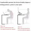 CFFQDQUANB Laptop Stand, Aluminium Laptop Stand, Base Laptop, 4 Speed Adjustment, Ergonomic Foldable Notebook Holder, Scratch and Abrasion, All Laptops Up to 17 in(Silver) view 3