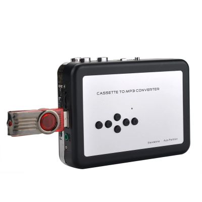 COYEUX Cassette Tape Player, USB Cassette to MP3 Converter, with Headphone and Playback Function, Save to USB Flash Drive Directly,No Need Computer