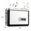 COYEUX Cassette Tape Player, USB Cassette to MP3 Converter, with Headphone and Playback Function, Save to USB Flash Drive Directly,No Need Computer view 4