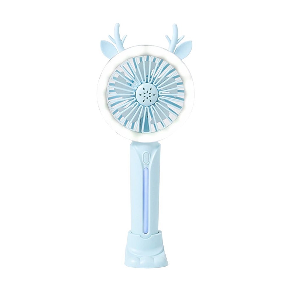 BLACKNANA USB Rechargeable Handheld Fan Outdoor Desktop Office Fans Portable Handheld Fan for Children