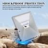 Starlink Mini Protect Cover - All Purpose Silicone Protective Case for Starlink Mini, Back Cover with 2 Set Securing Buckles for Travel Backpack, Outdoor, Driving (Light Grey) view 3