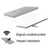 Aiwi Space Starlink Mini Protective Cover Case, All Purpose Silicone Protective Case for Starlink Mini Dish with 2 Sets Additional Securing Buckles for Travel and Outdoor (Grey) view 2