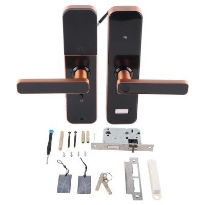 Nutriess Wi Fi Smart Door Lock Touch Panel Fingerprint Multiple Unlocking Modes Virtual Code Tuya Smart Home Office Secure Access