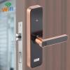 Nutriess Wi Fi Smart Door Lock Touch Panel Fingerprint Multiple Unlocking Modes Virtual Code Tuya Smart Home Office Secure Access view 4