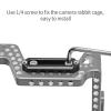 BLACKNANA 63mm for Holder Bracket with 3/8 Screw Hole for DSLR Camera Cage view 2