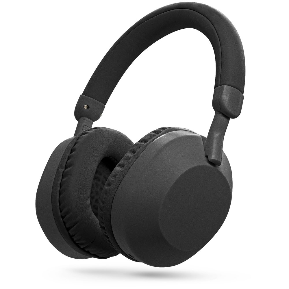 Gabba Goods Aura Premium Wireless Over-Ear Headphones, Built-in Mic, SD Card, High-Res Audio, 6H Playtime, for Travel, Home, Work TV,PC,Gaming,Cellphone (Black)