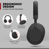 Gabba Goods Aura Premium Wireless Over-Ear Headphones, Built-in Mic, SD Card, High-Res Audio, 6H Playtime, for Travel, Home, Work TV,PC,Gaming,Cellphone (Black) view 4