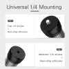 Camera Extension Rod, 9.3inch Camera Stabilizer with 1/4 Screw, Handheld Application, Comfortable Grip Feeling, Steadier for Tripod, Monopod, Selfie Stick Use (Long) view 4