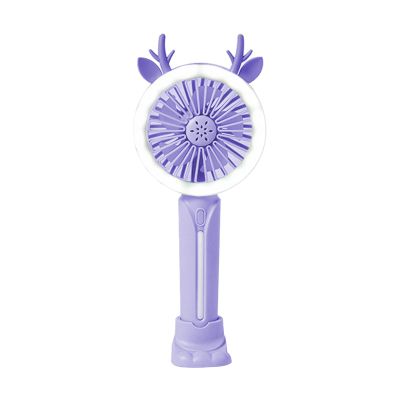 BLACKNANA USB Rechargeable Handheld Fan Outdoor Desktop Office Fans Portable Handheld Fan for Children