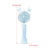 BLACKNANA USB Rechargeable Handheld Fan Outdoor Desktop Office Fans Portable Handheld Fan for Children view 3