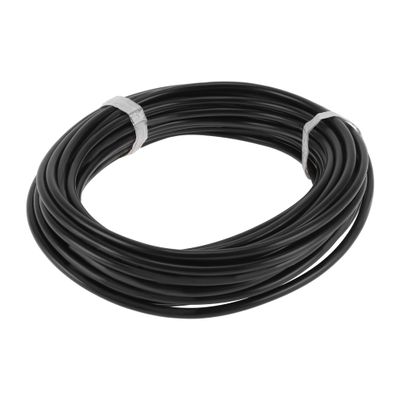 Partuto 1 Pcs 20AWG Universal Ground Wire Car Radio, Automotive, Car Speakers Power Wire Fully Insulated& Soft Touch Jacket TC Black 49FT 5 Conductor