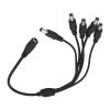 BAIMOQI 40cm Long DC5521 Extension Cord 5.5x2.1mm Female to Male Connector Splitter Cable for Surveillances Camera and Routers view 3