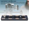 140MM Quick Release Plate, Aluminum Alloy Camera Tripod Base Plate with 1/4 Inch and 3/8 Inch Screw, Quick Release Mount Base Plate for DSLR Mirrorless Action Camera view 4