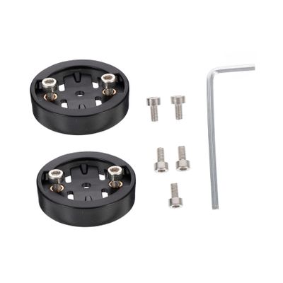 NULYLU 2pcs Bike Computer Mount Adapter Road Bike Computer Base for Cycling Accessories
