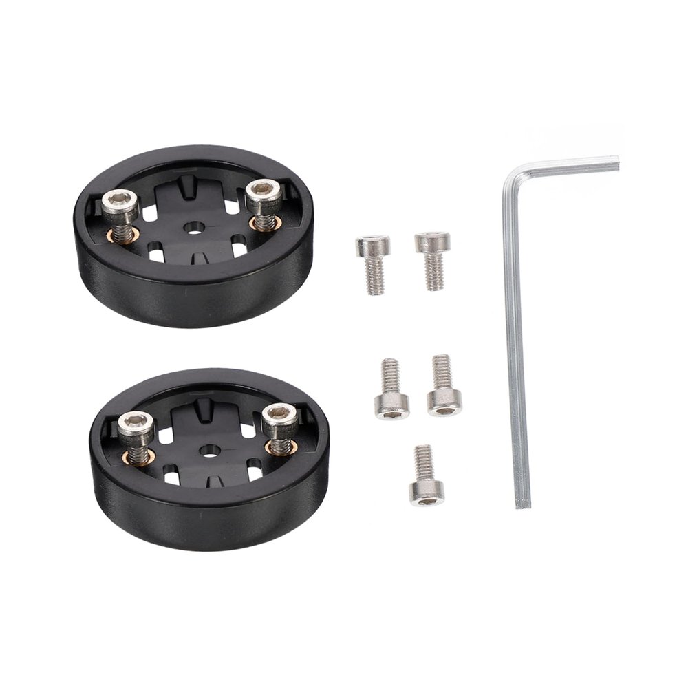 NULYLU 2pcs Bike Computer Mount Adapter Road Bike Computer Base for Cycling Accessories