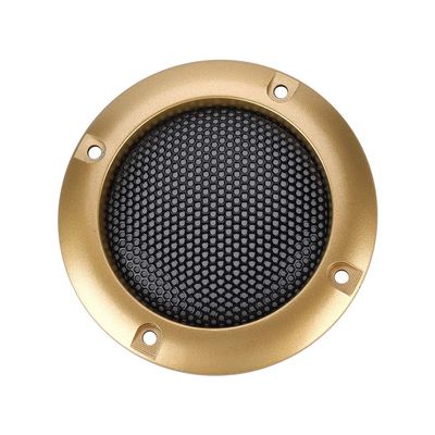 Speaker Grill, Speaker Cover with 2 Inch Speaker Decorative Steel Mesh Circle Car Speaker Protective Mesh Cover Loudspeaker for Circle Car Speaker Protective Mesh Cover