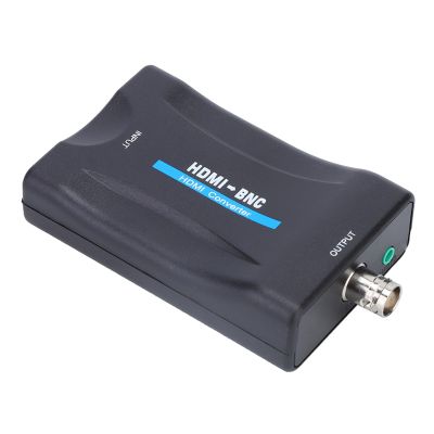 Coax to Converter Adapter, BNC Composite Video Adapter, 3.5mm Coaxial Adapter, 480i/576i Supported Audio Signal Converter, NTSC/PAL Compatibility for Video and Audio Signals