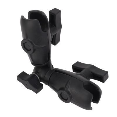 8.1 Double Socket Swivel Ratchet Arm for C Size 1.5in Ball Components, 10.5lbs Static Load, 3lbs Moving Load, 360 Degree Rotation