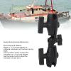 8.1 Double Socket Swivel Ratchet Arm for C Size 1.5in Ball Components, 10.5lbs Static Load, 3lbs Moving Load, 360 Degree Rotation view 2