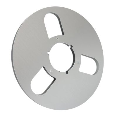 10.5 Inch Empty Reel 1/4 Aluminum Alloy Takeup Reel for NAB Reel to Reel Tape Recorder, 3 Hole Design for Enhanced Performance (Akozoncrqn38tpgw-12)