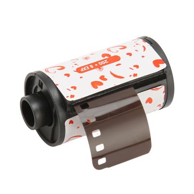 35mm Color Print Film Vintage 8 Exposures 200 Degree Light Sensitivity High Resolution Color Negative Film for 135, Multifunctional Accessory for Home Use