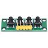 Akozon 4 Pin Keyboard Module 4 Independent Buttons Keypad Control Switch for Electronic, Multifunctional Accessory for Home Use view 1