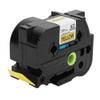 36mm Label Maker Laminated Label Tape for PT-9700PC PT-9800PCN PT-3600Black on, Multifunctional Accessory for Home Use (36mm Black Text on Yellow Background) view 4