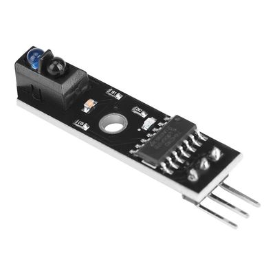 3pcs 1-Channel Reflection Tracking Sensor Module Smart Car Blackwhite Line, Multifunctional Accessory for Home Use