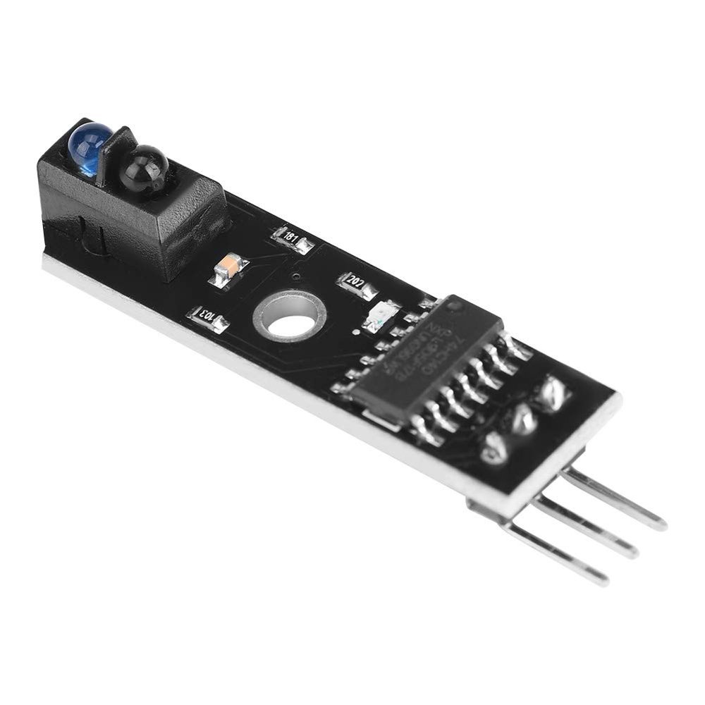 3pcs 1-Channel Reflection Tracking Sensor Module Smart Car Blackwhite Line, Multifunctional Accessory for Home Use