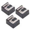Flash Shoe Mount Adapter 3PCS with /4in Thread Metal Hot Shoe Compatible with Most Flashes Tripods Monopods Heads and Camera Accessories for view 3