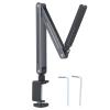 Bognajin Professional 360 Degree Rotating Foldable Tablet Arm Mount Holder, Adjustable Aluminum Alloy Tablet Stand for Desk, Widely Compatible with Phones and Tablets from 4.7 to 12.9 Inch view 1