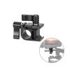 15Mm Single Hole Clamp Rig Quick Release Fit for DSLR Cameras Monitor Viewfinder Attach view 3
