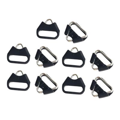 10Pcs Camera Lug Ring Camera Strap Triangle Split Ring Hook Fit for Fujifilm Fit for Lecia Fit for Nikon Fit for Canon Fit for Olympus DSLR